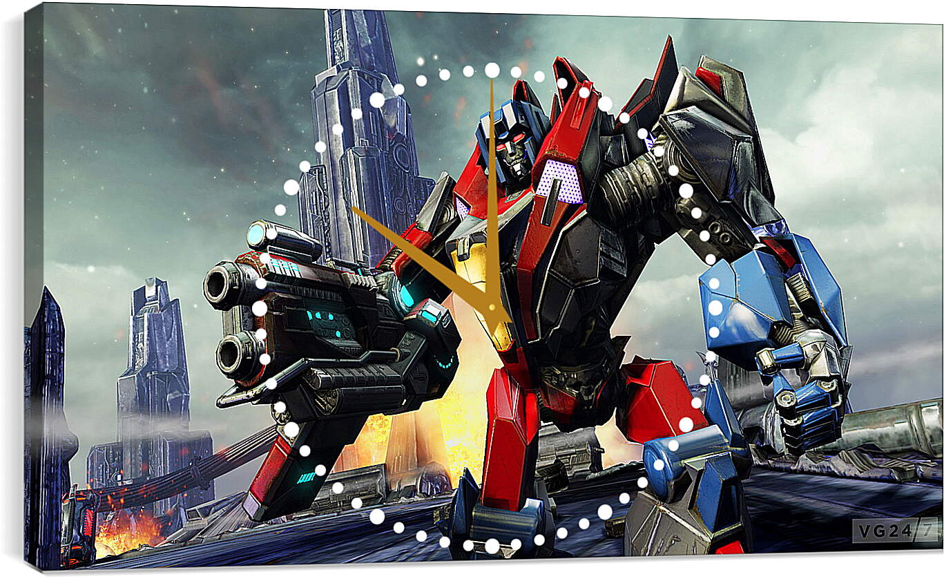 Часы картина - Transformers: Fall Of Cybertron
