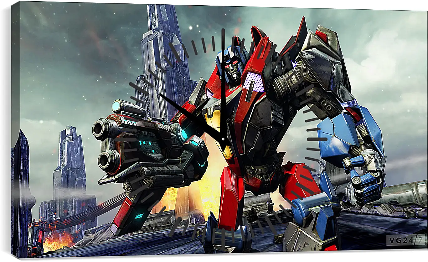 Часы картина - Transformers: Fall Of Cybertron
