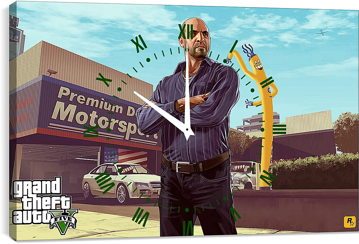 Часы картина - Grand Theft Auto V
