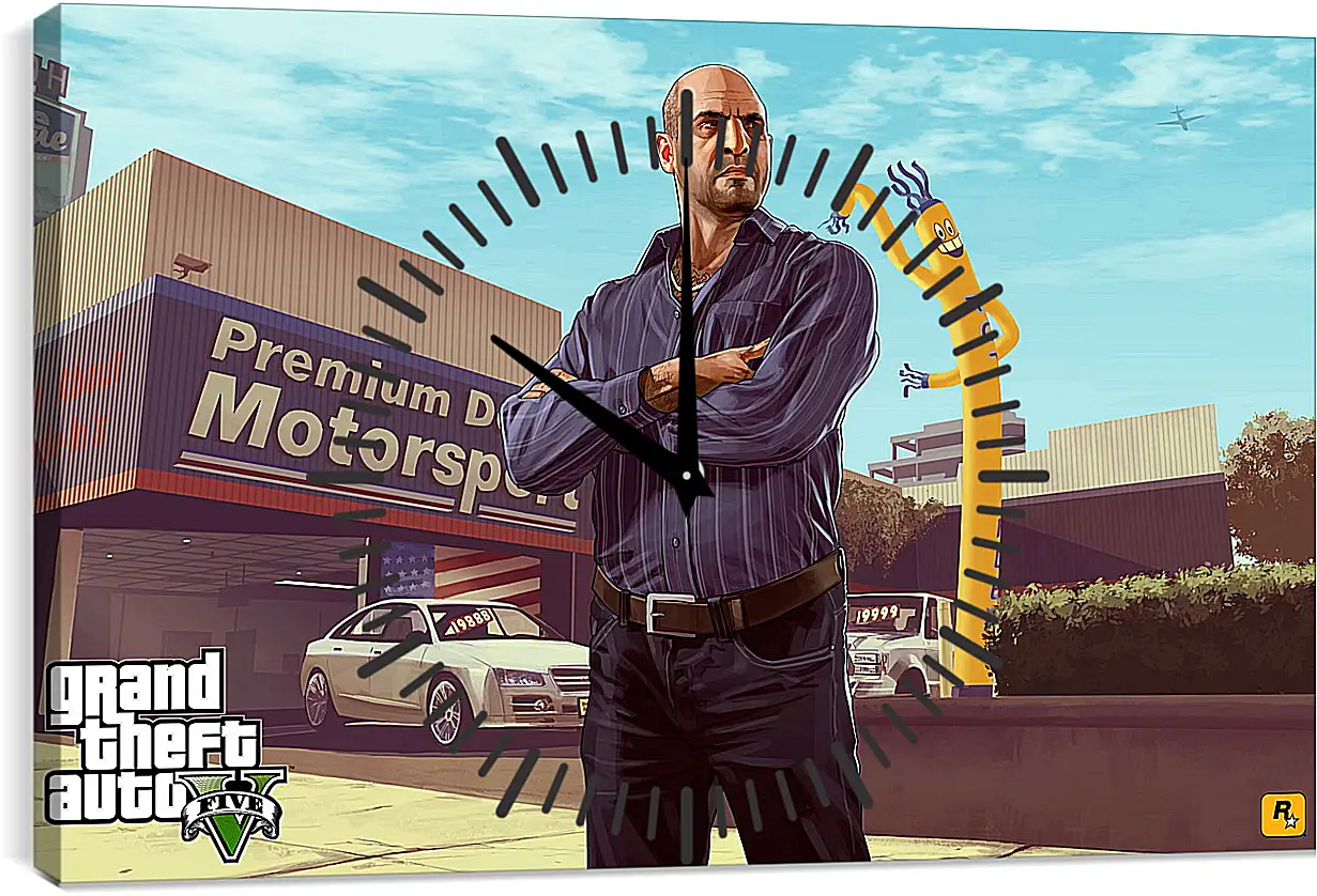 Часы картина - Grand Theft Auto V
