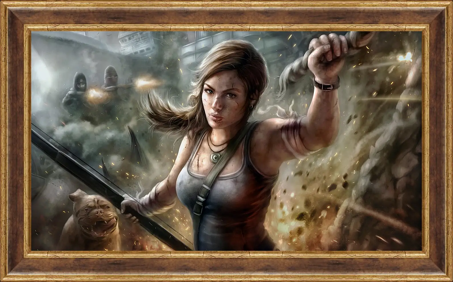 Картина в раме - Tomb Raider