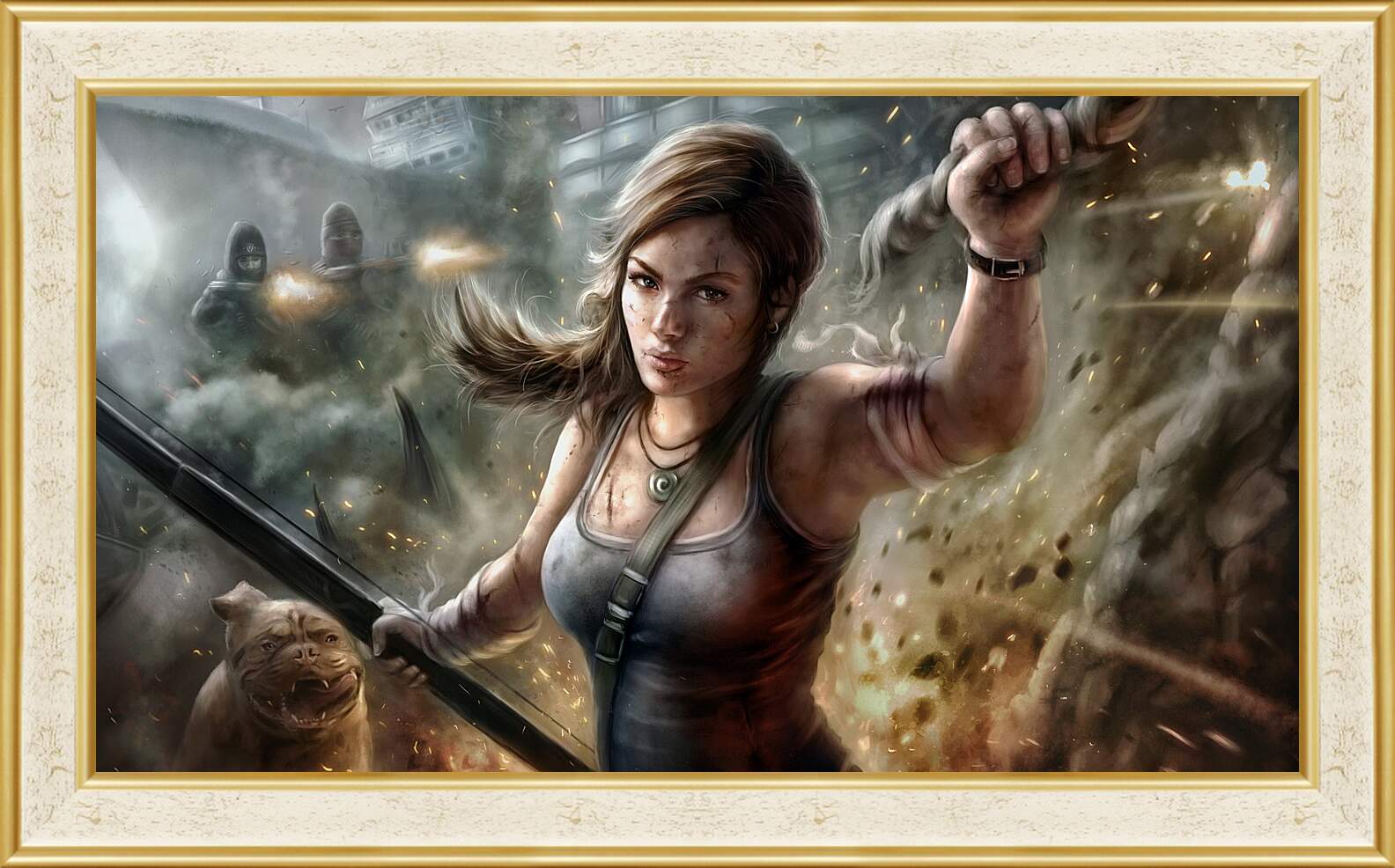 Картина в раме - Tomb Raider