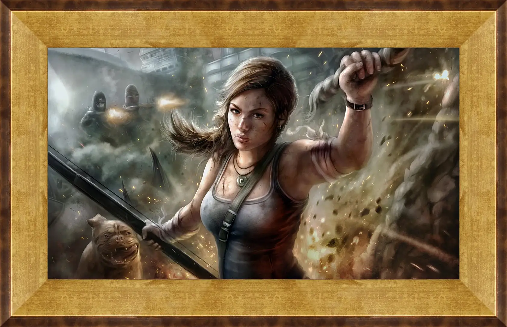 Картина в раме - Tomb Raider