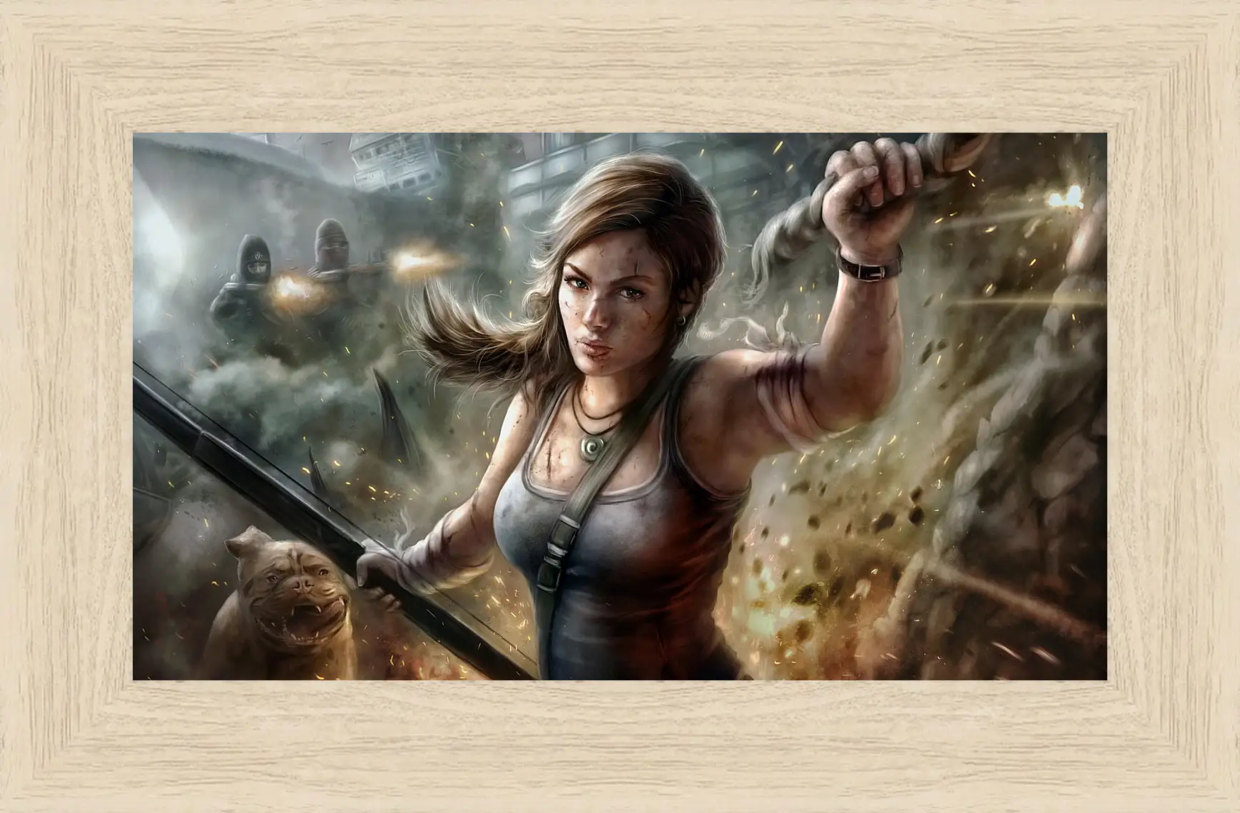 Картина в раме - Tomb Raider