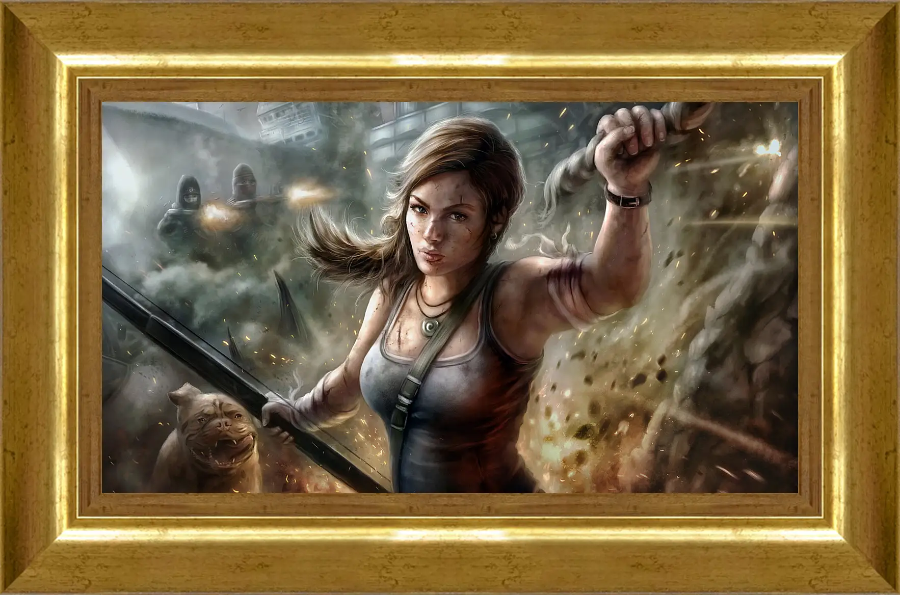 Картина в раме - Tomb Raider