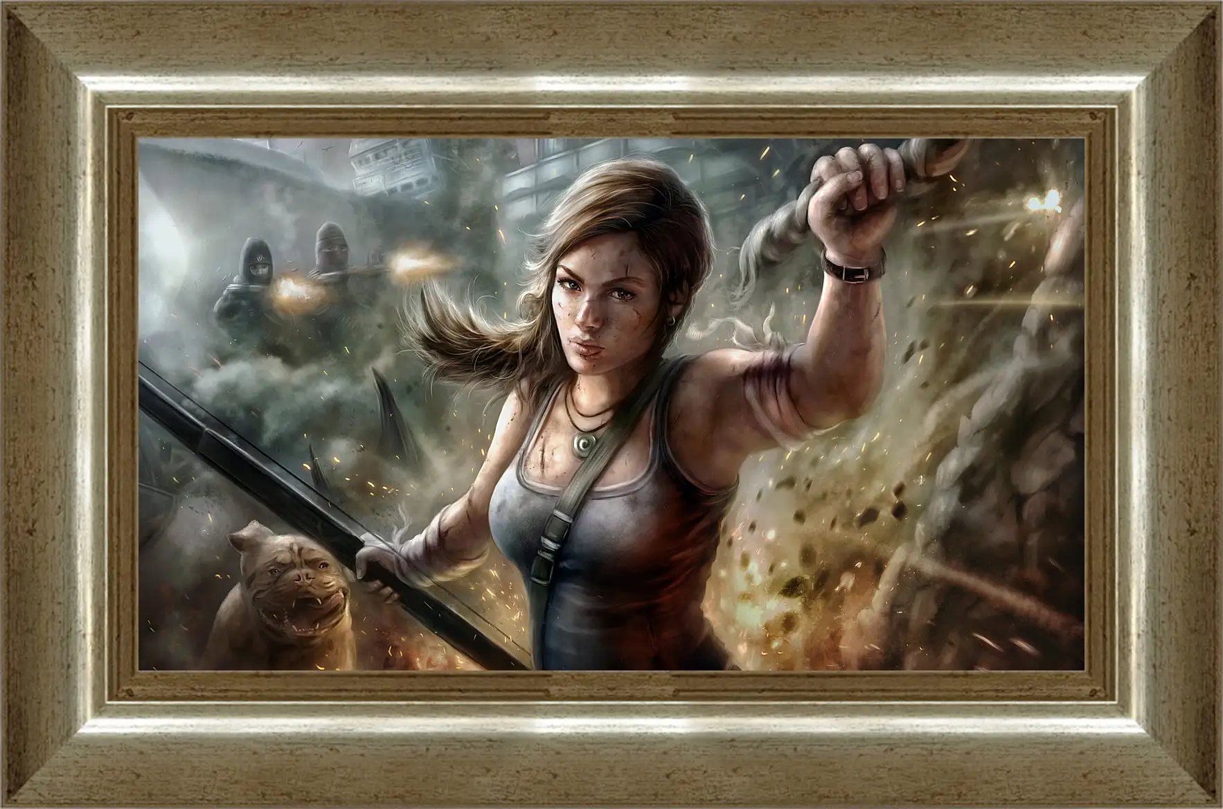 Картина в раме - Tomb Raider