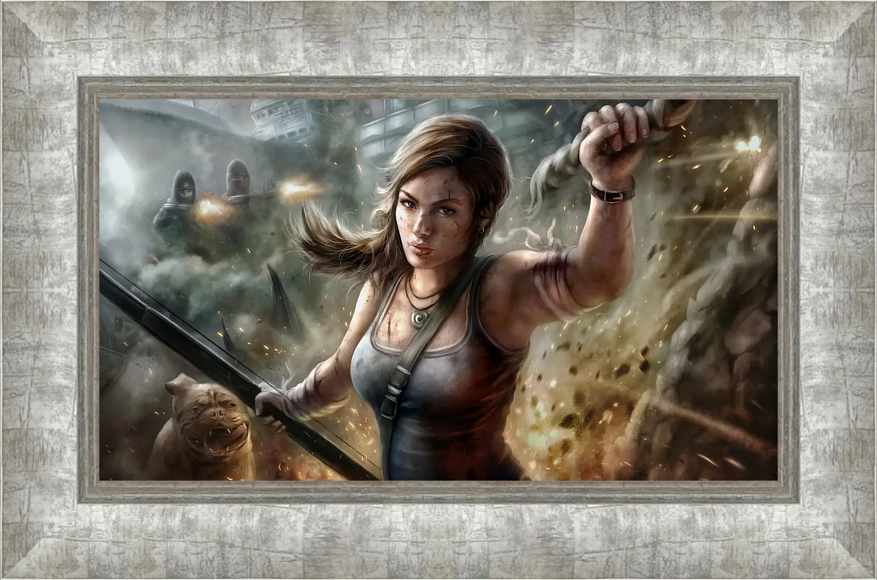 Картина в раме - Tomb Raider