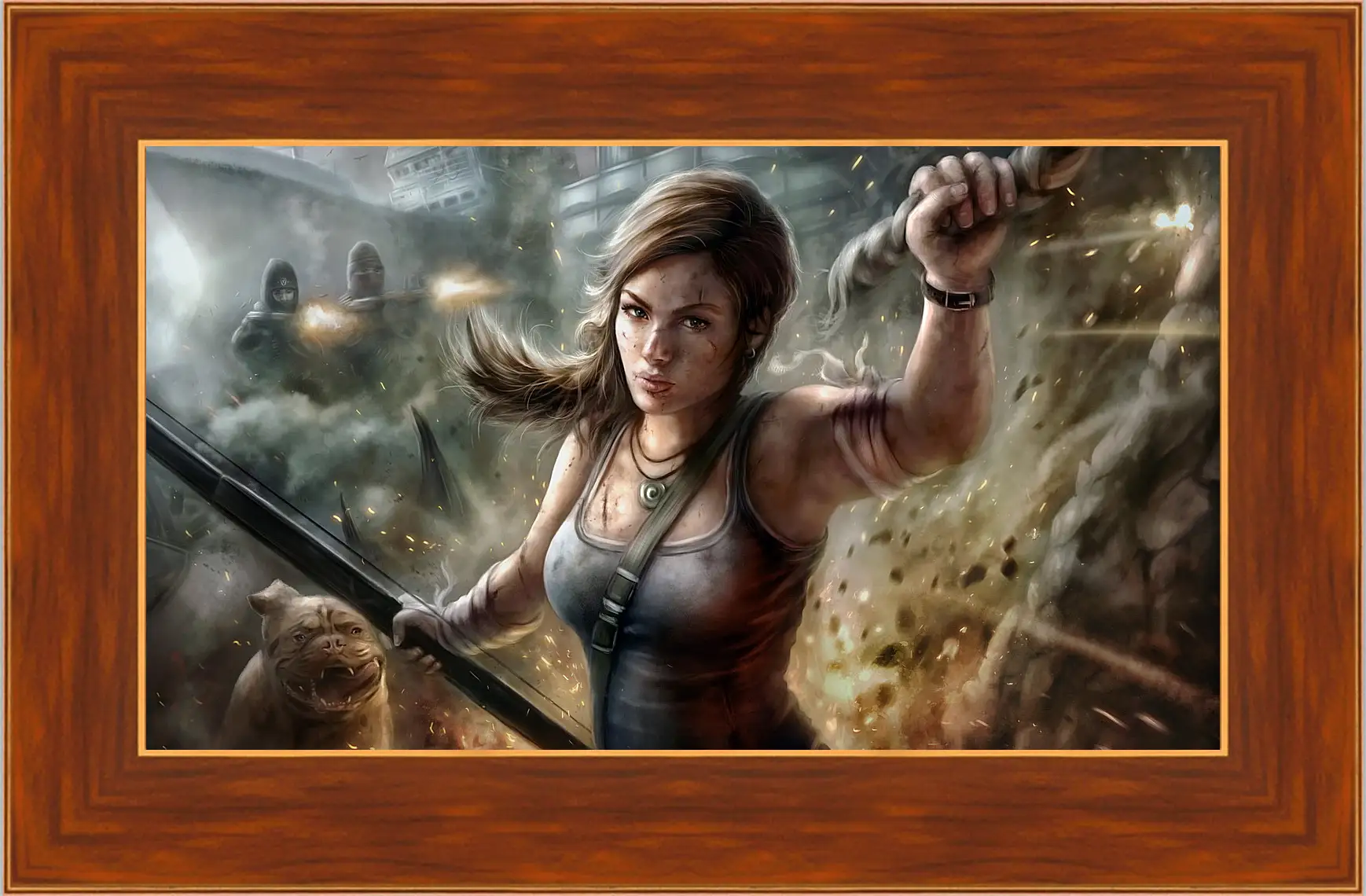 Картина в раме - Tomb Raider