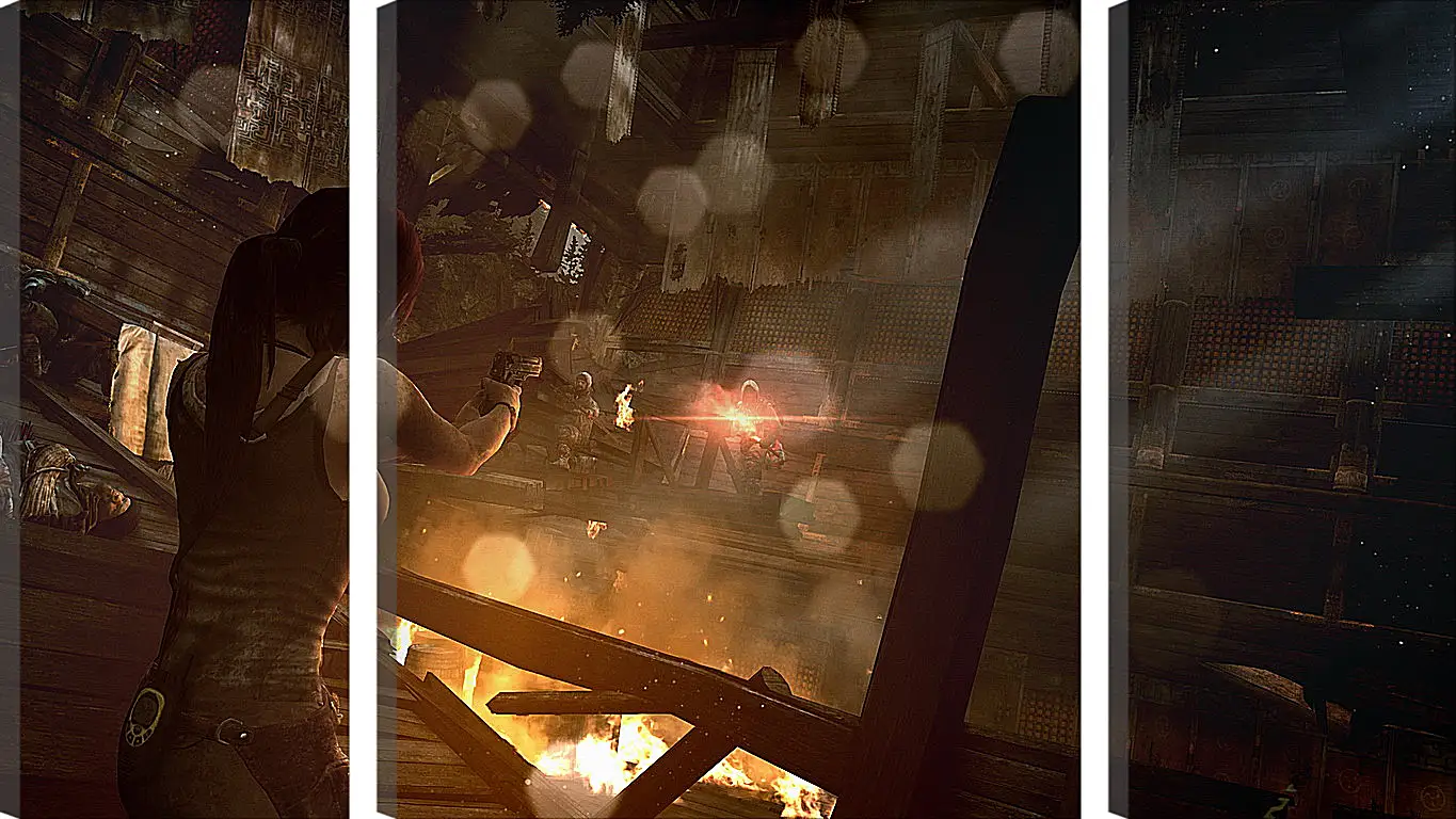 Модульная картина - Tomb Raider