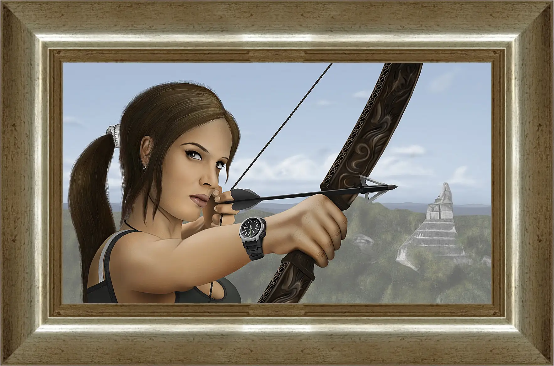 Картина в раме - Tomb Raider