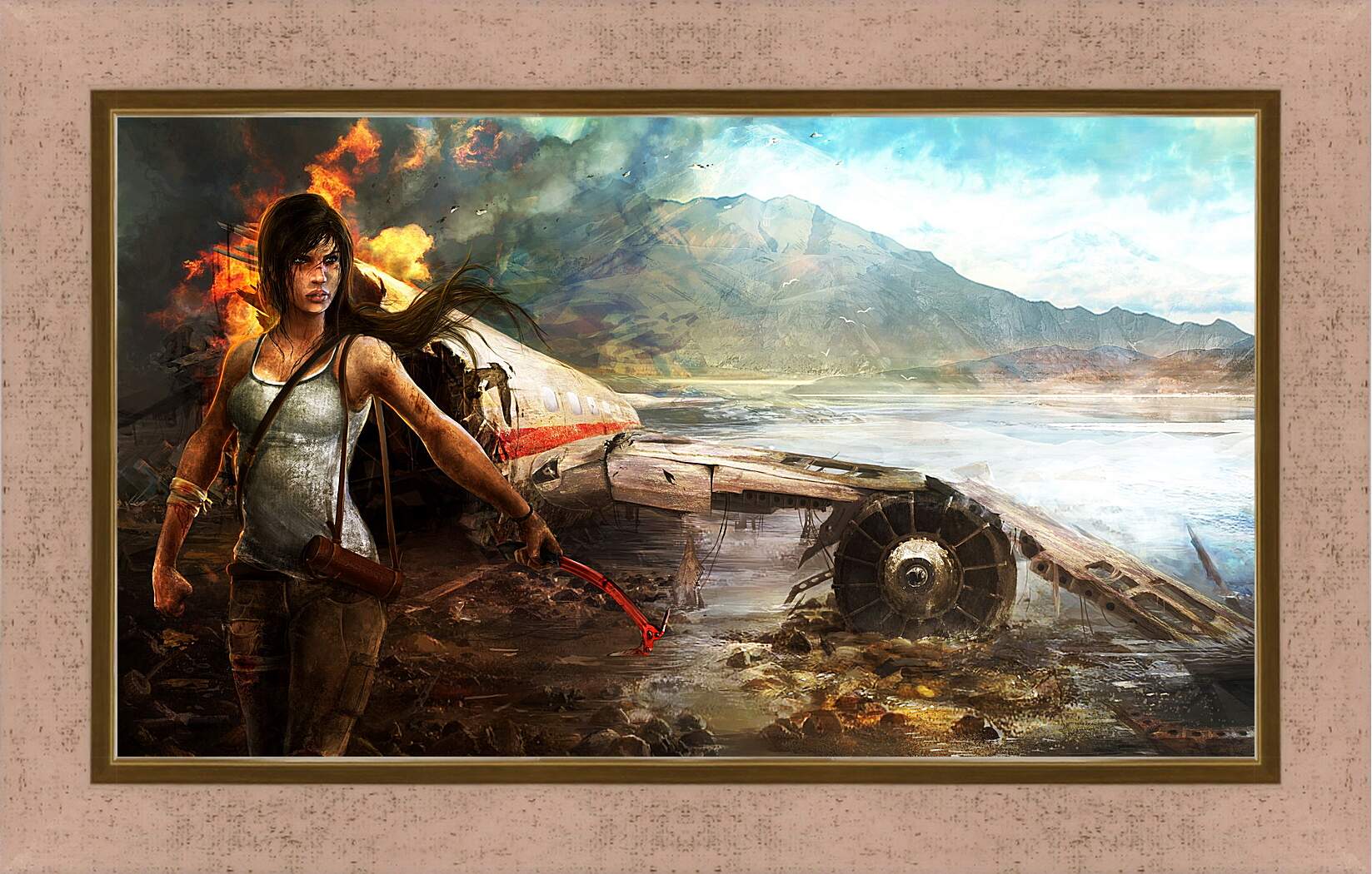 Картина в раме - Tomb Raider