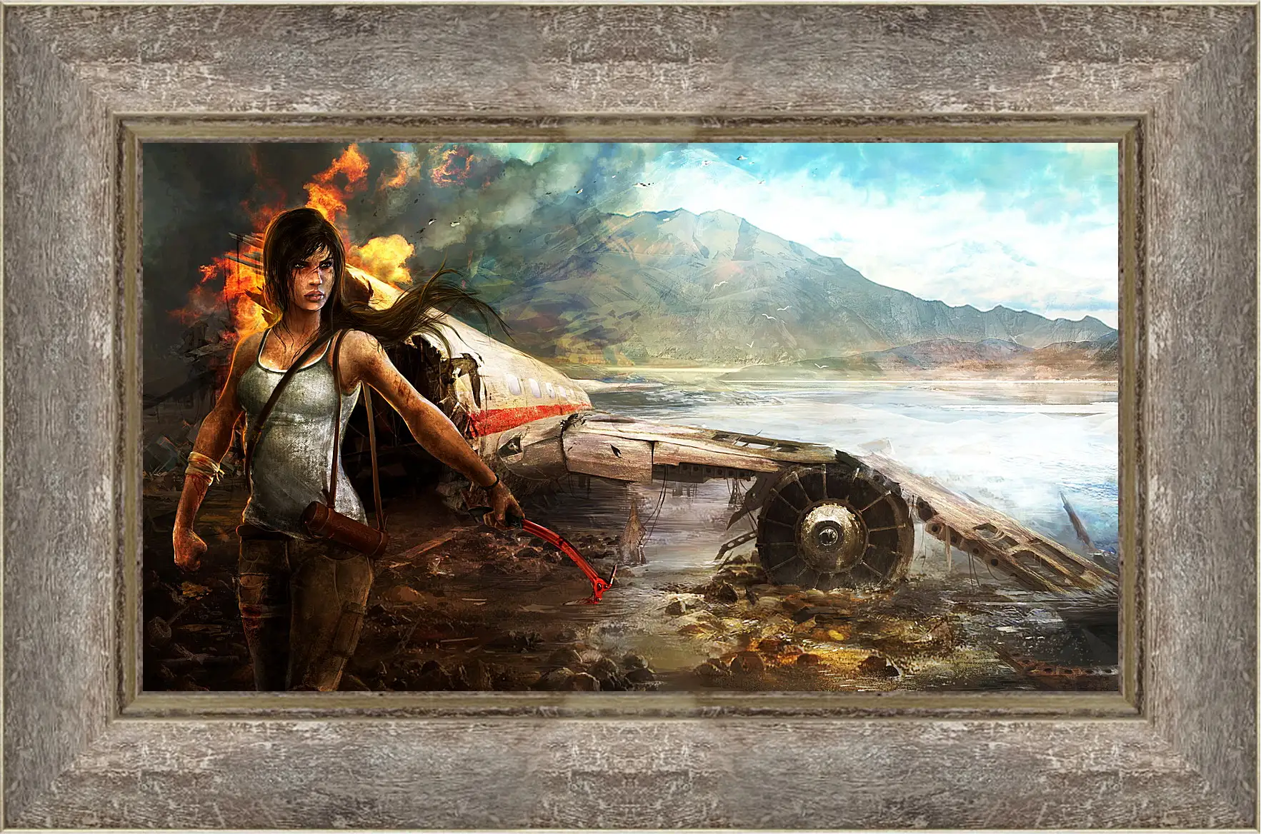Картина в раме - Tomb Raider