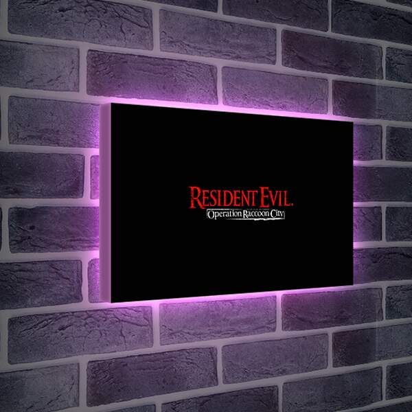 Лайтбокс световая панель - Resident Evil: Operation Raccoon City