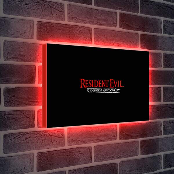 Лайтбокс световая панель - Resident Evil: Operation Raccoon City