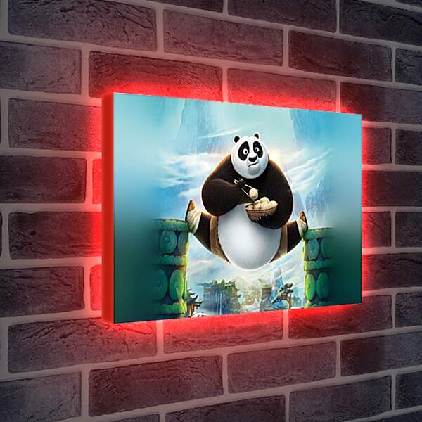 Лайтбокс световая панель - Кунг-фу Панда
