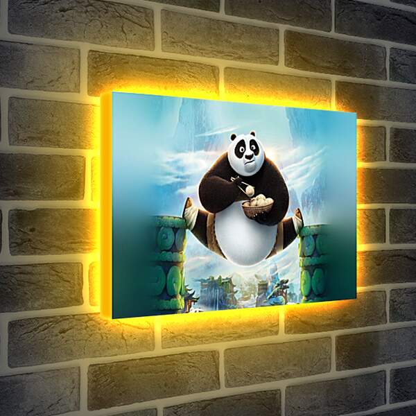 Лайтбокс световая панель - Кунг-фу Панда