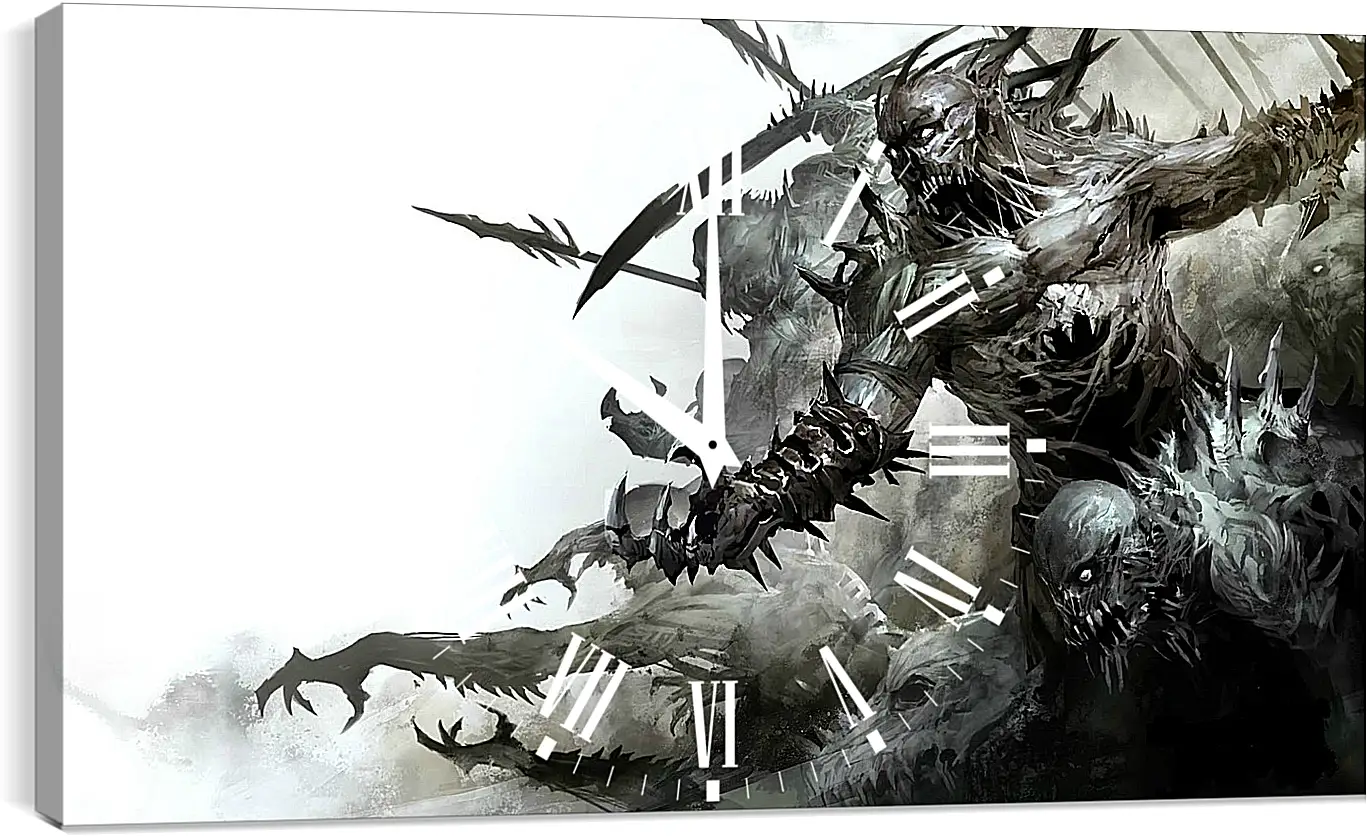 Часы картина - Guild Wars 2
