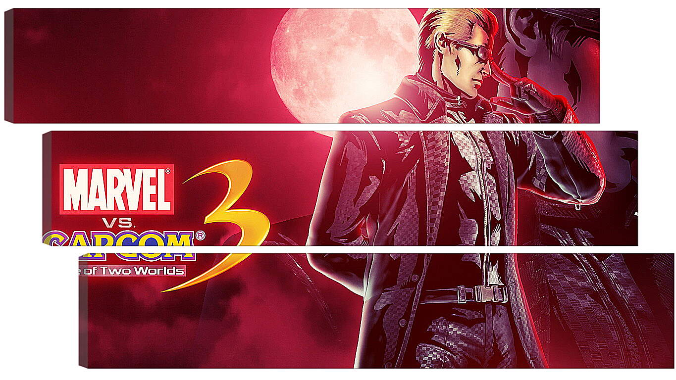Модульная картина - Marvel Vs. Capcom 3
