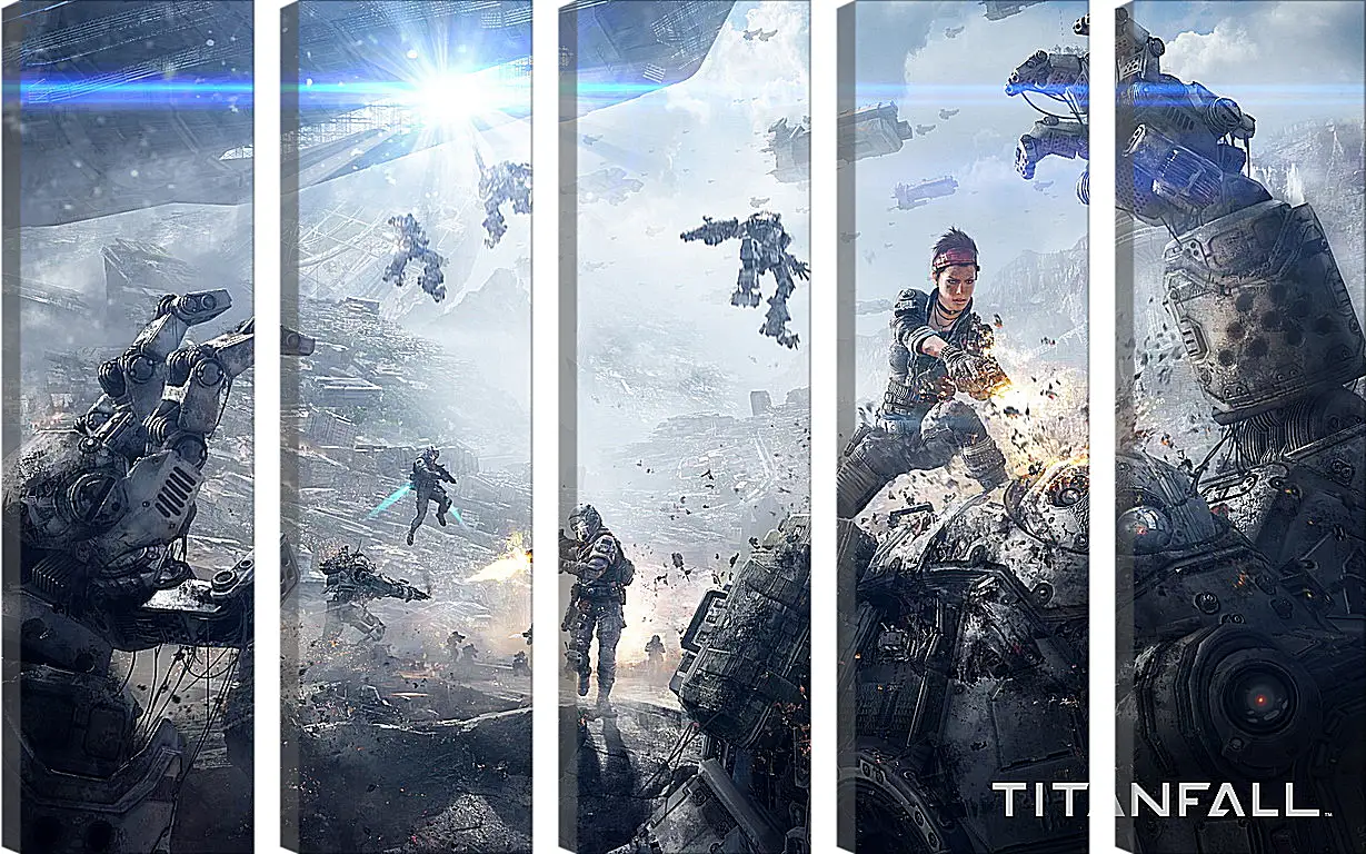 Модульная картина - Titanfall
