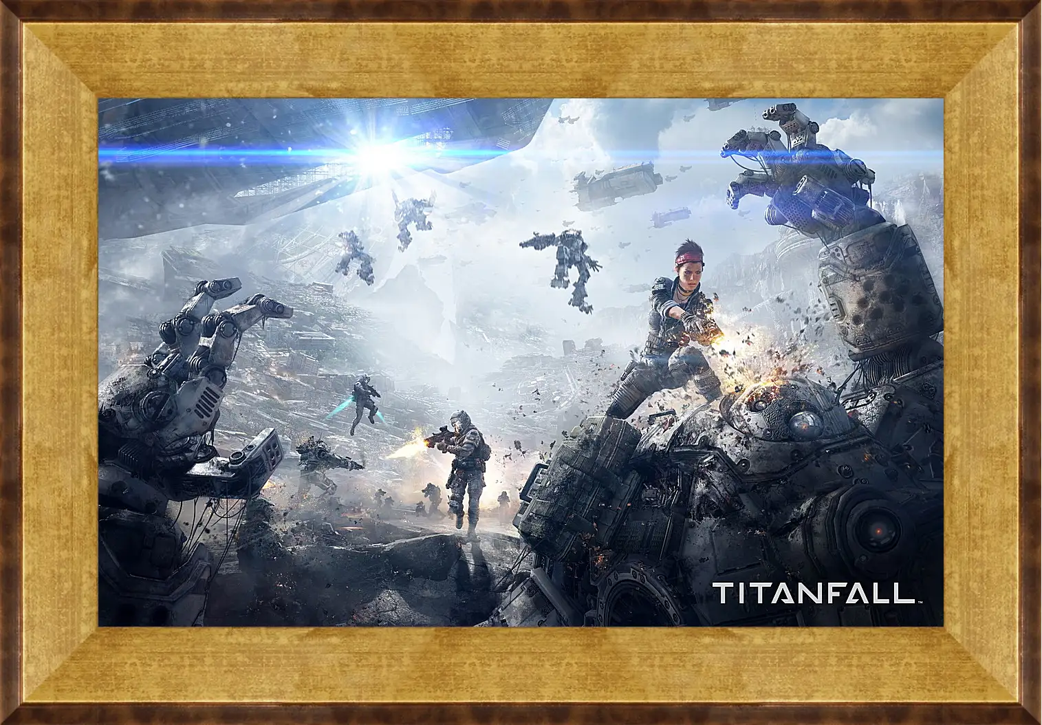 Картина в раме - Titanfall
