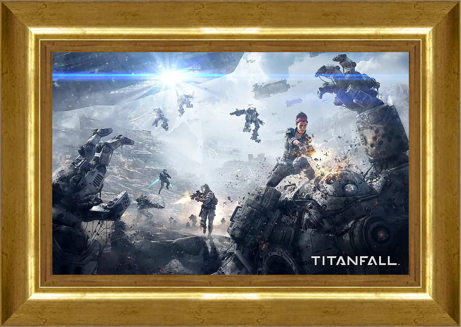 Картина в раме - Titanfall
