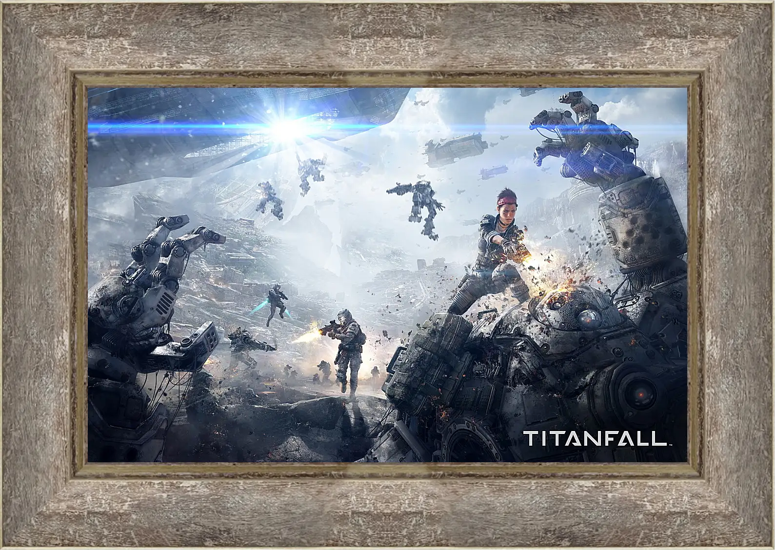 Картина в раме - Titanfall
