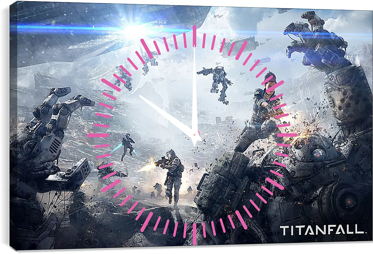 Часы картина - Titanfall
