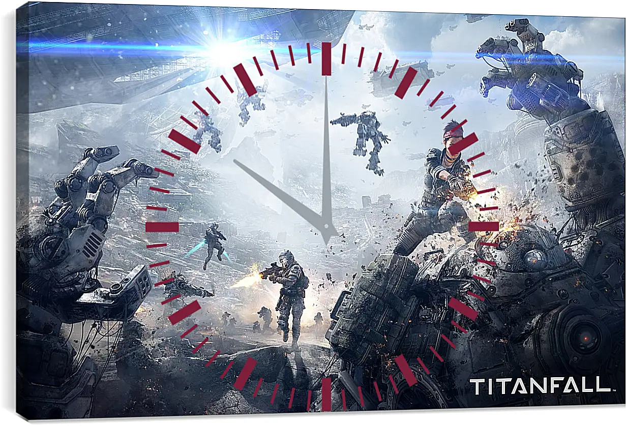 Часы картина - Titanfall
