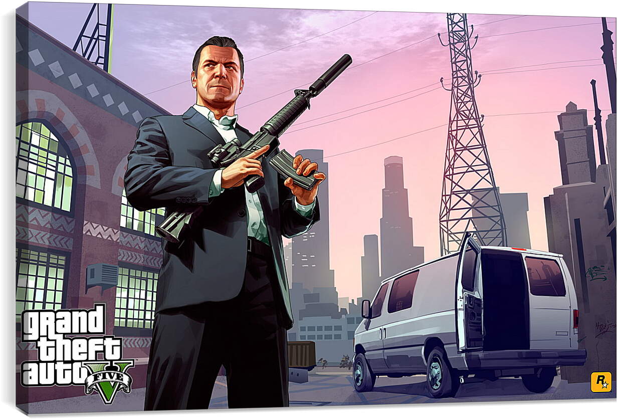 Постер и плакат - Grand Theft Auto V