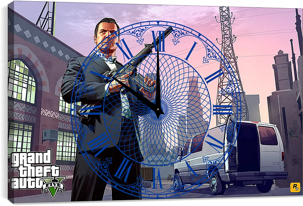 Часы картина - Grand Theft Auto V