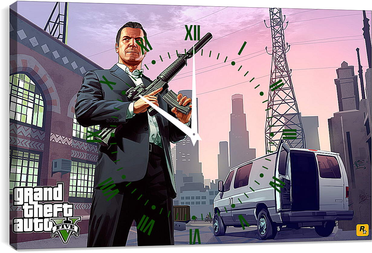 Часы картина - Grand Theft Auto V