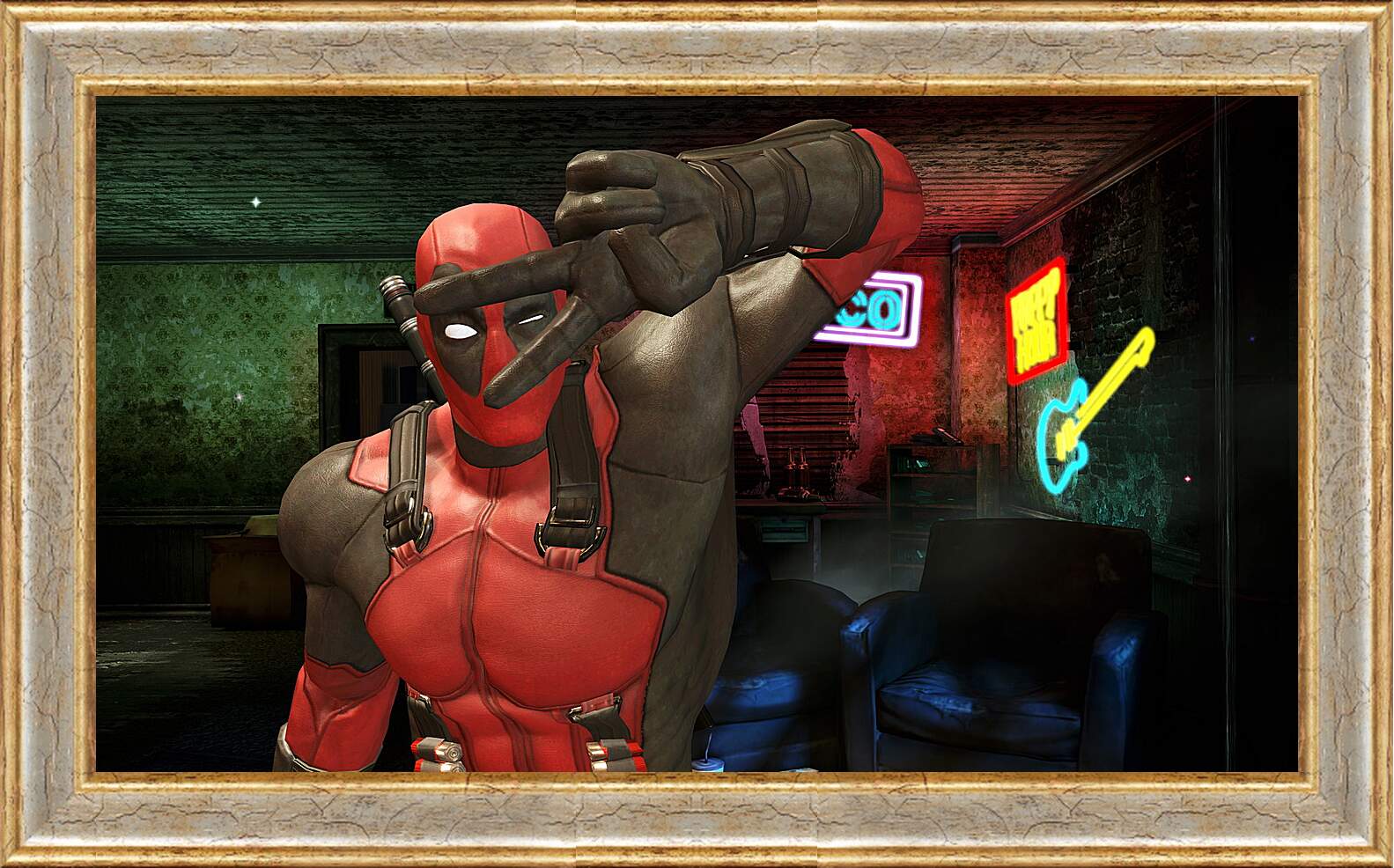 Картина в раме - Deadpool
