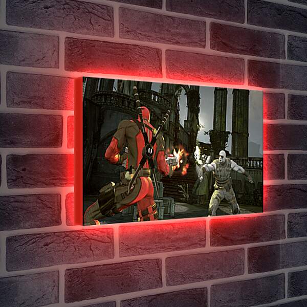 Лайтбокс световая панель - Deadpool
