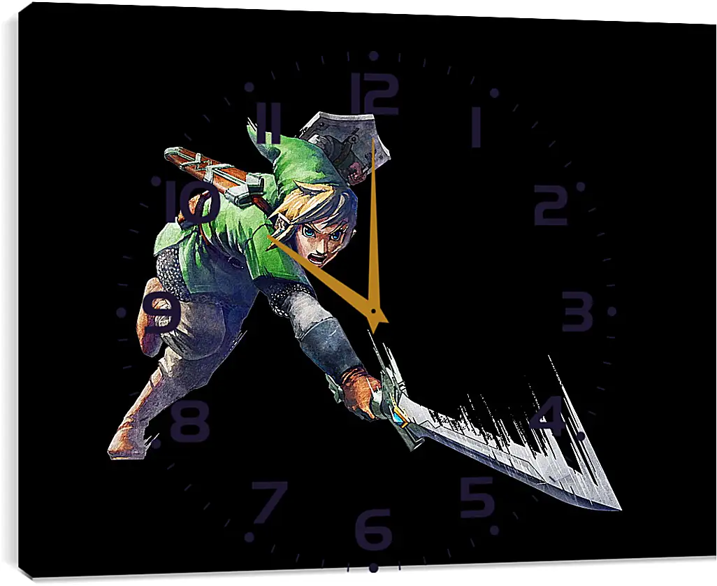 Часы картина - The Legend Of Zelda: Skyward Sword
