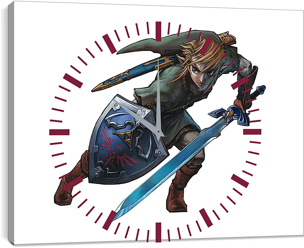 Часы картина - The Legend Of Zelda

