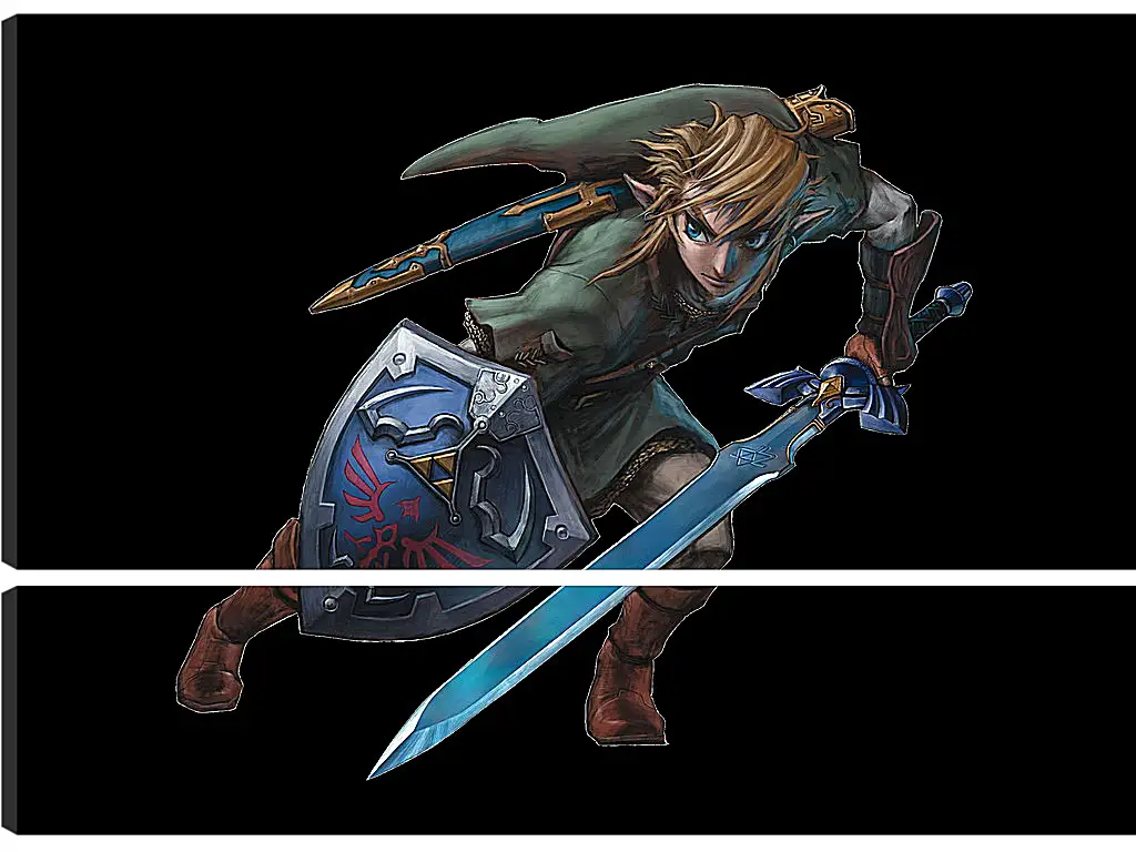 Модульная картина - The Legend Of Zelda

