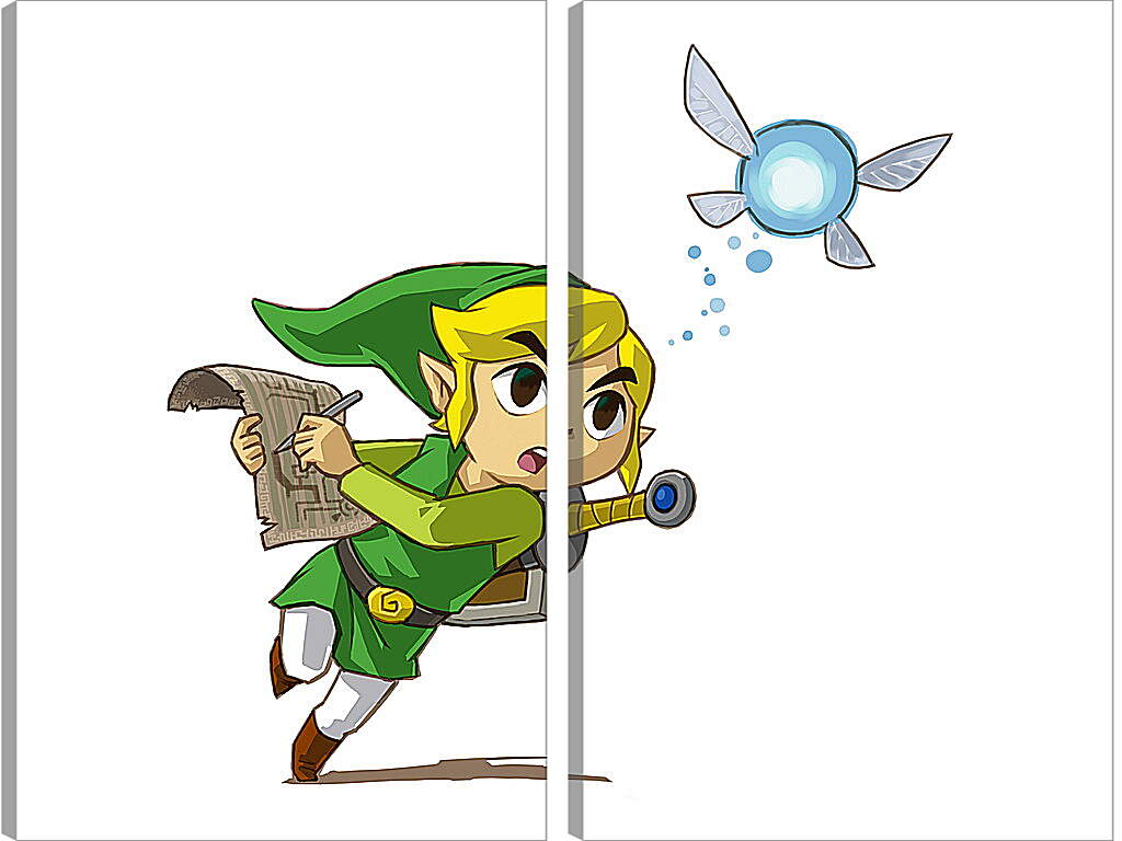 Модульная картина - The Legend Of Zelda
