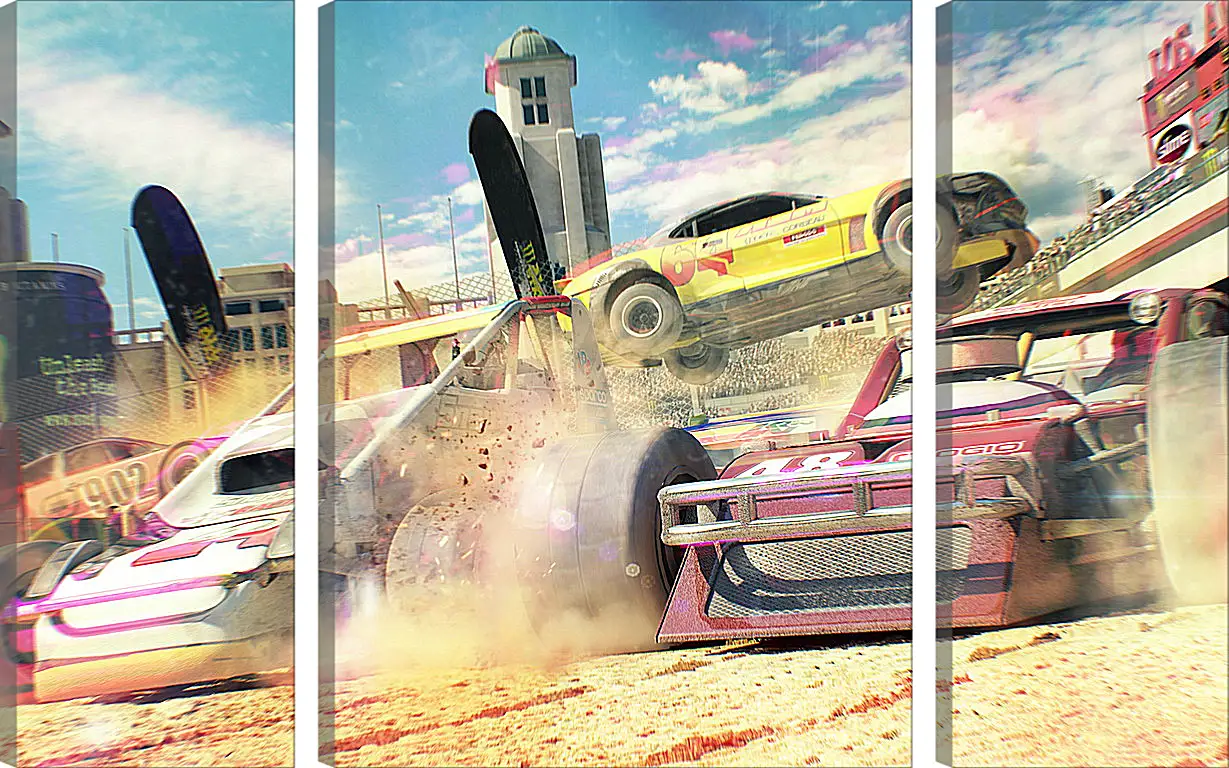 Модульная картина - Dirt: Showdown
