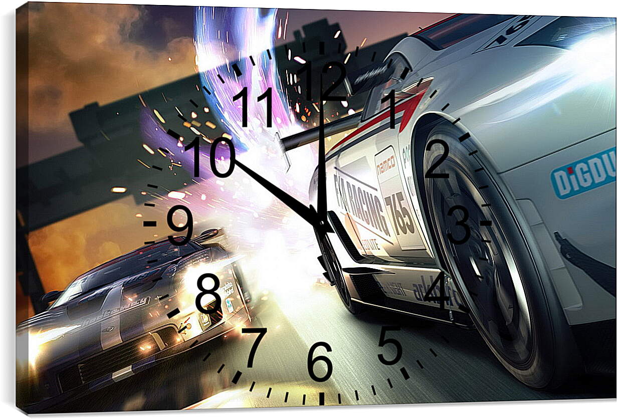 Часы картина - Ridge Racer 7
