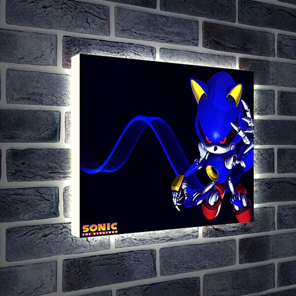 Лайтбокс световая панель - Sonic The Hedgehog

