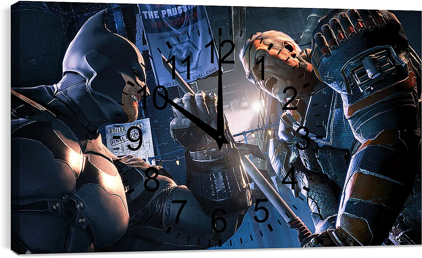 Часы картина - Batman: Arkham Origins