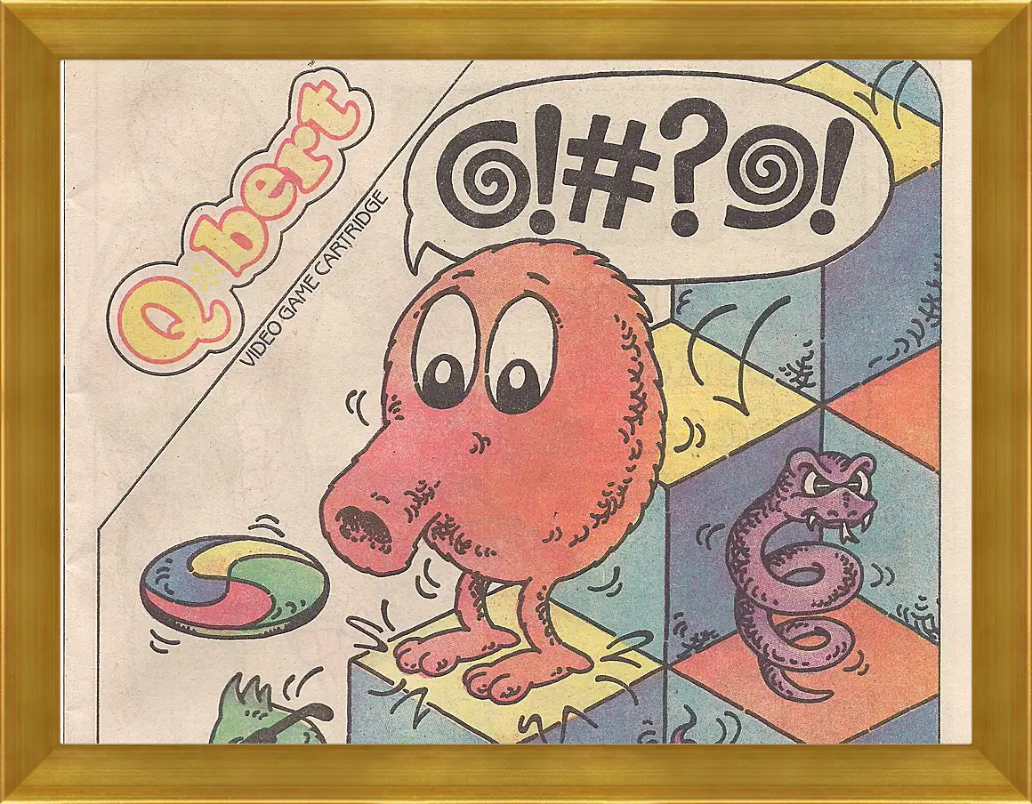 Картина в раме - Q*bert
