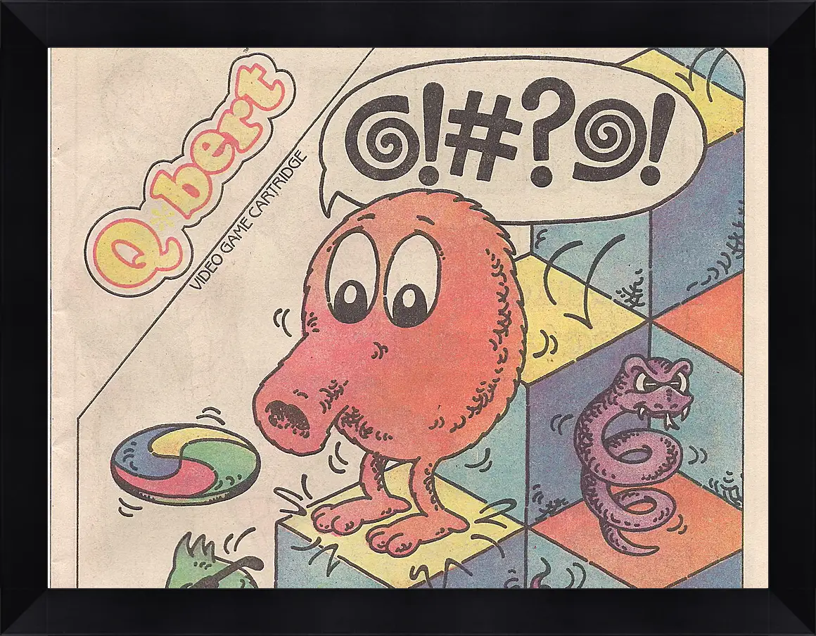 Картина в раме - Q*bert
