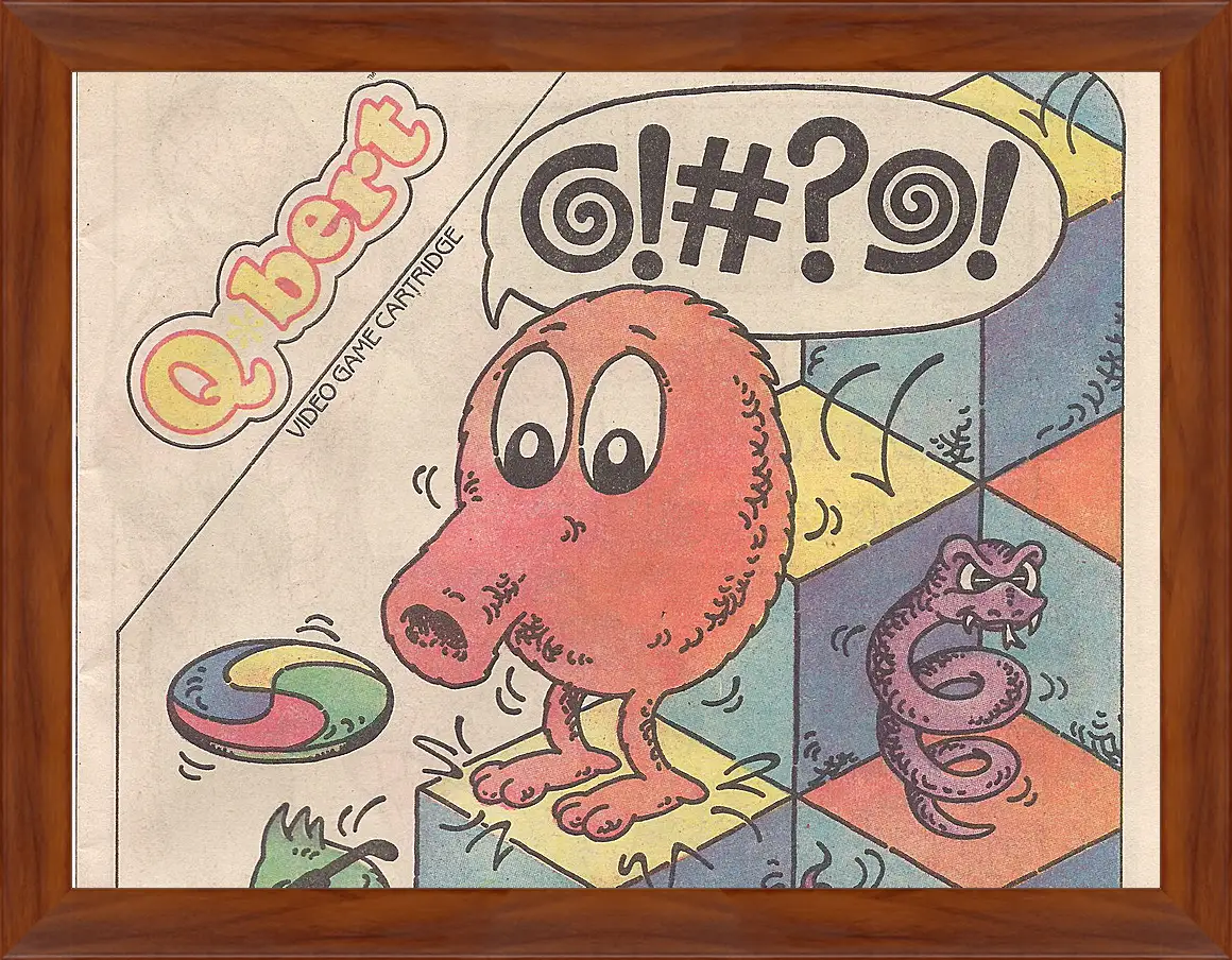 Картина в раме - Q*bert
