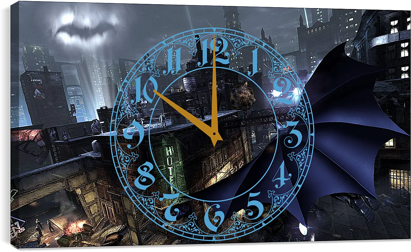 Часы картина - Batman: Arkham City
