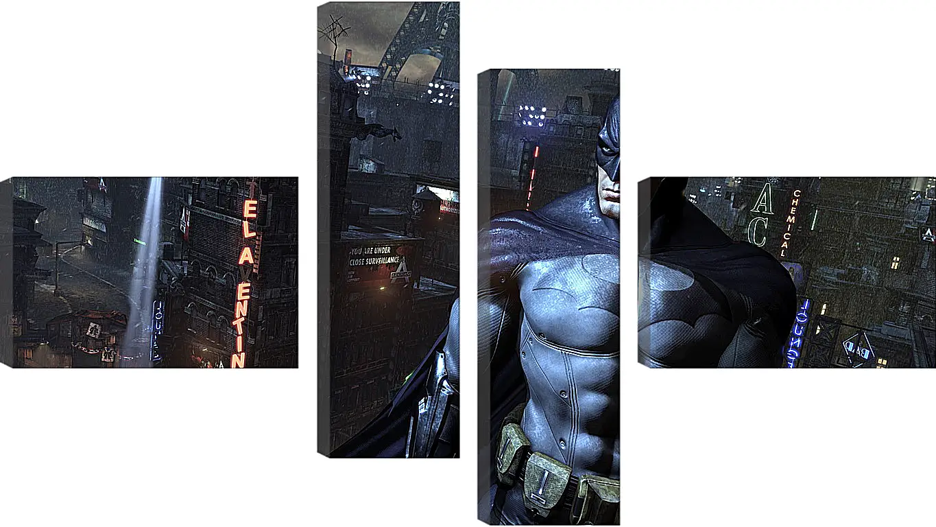 Модульная картина - Batman: Arkham City