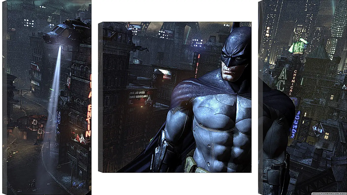 Модульная картина - Batman: Arkham City