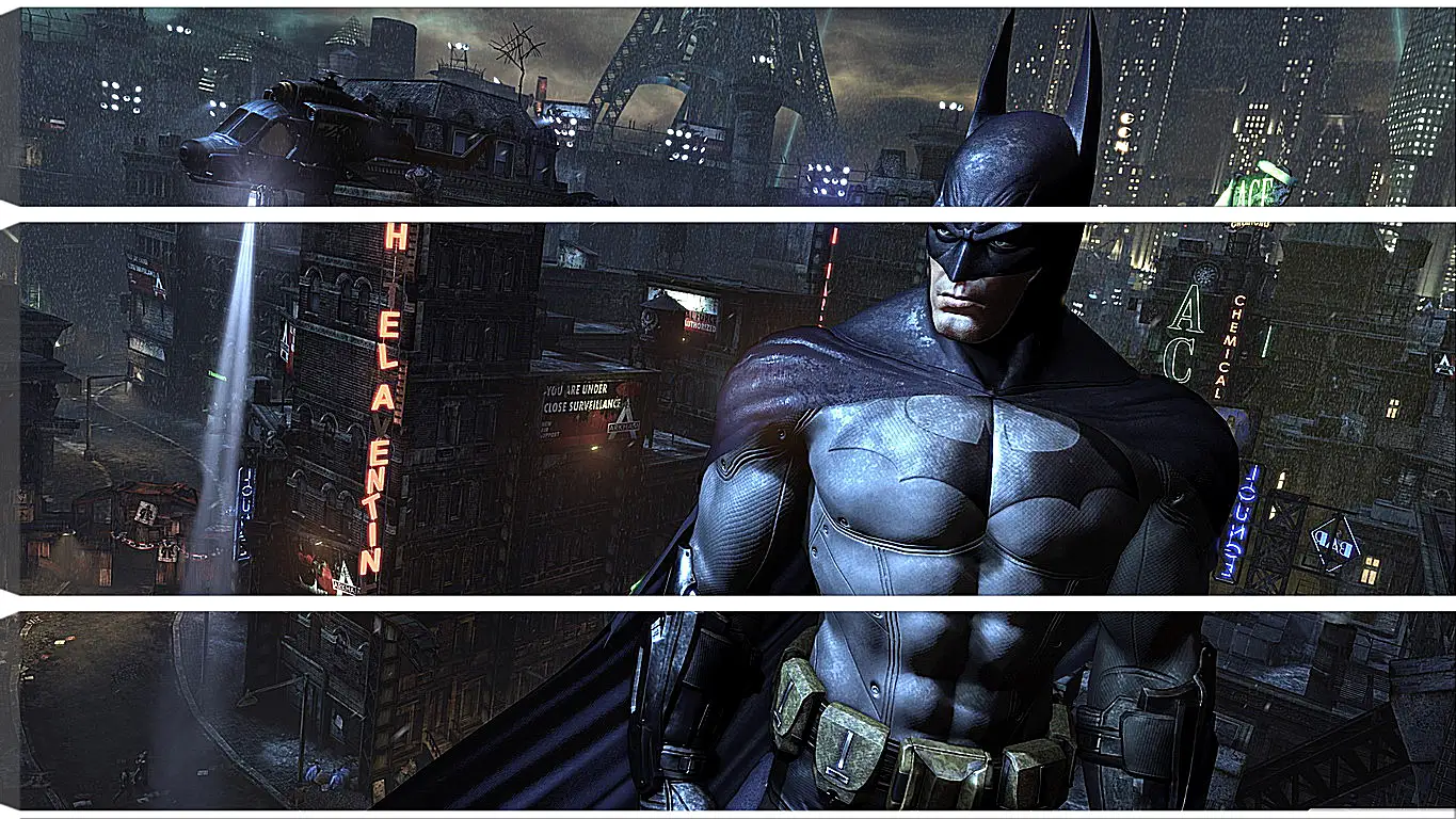 Модульная картина - Batman: Arkham City