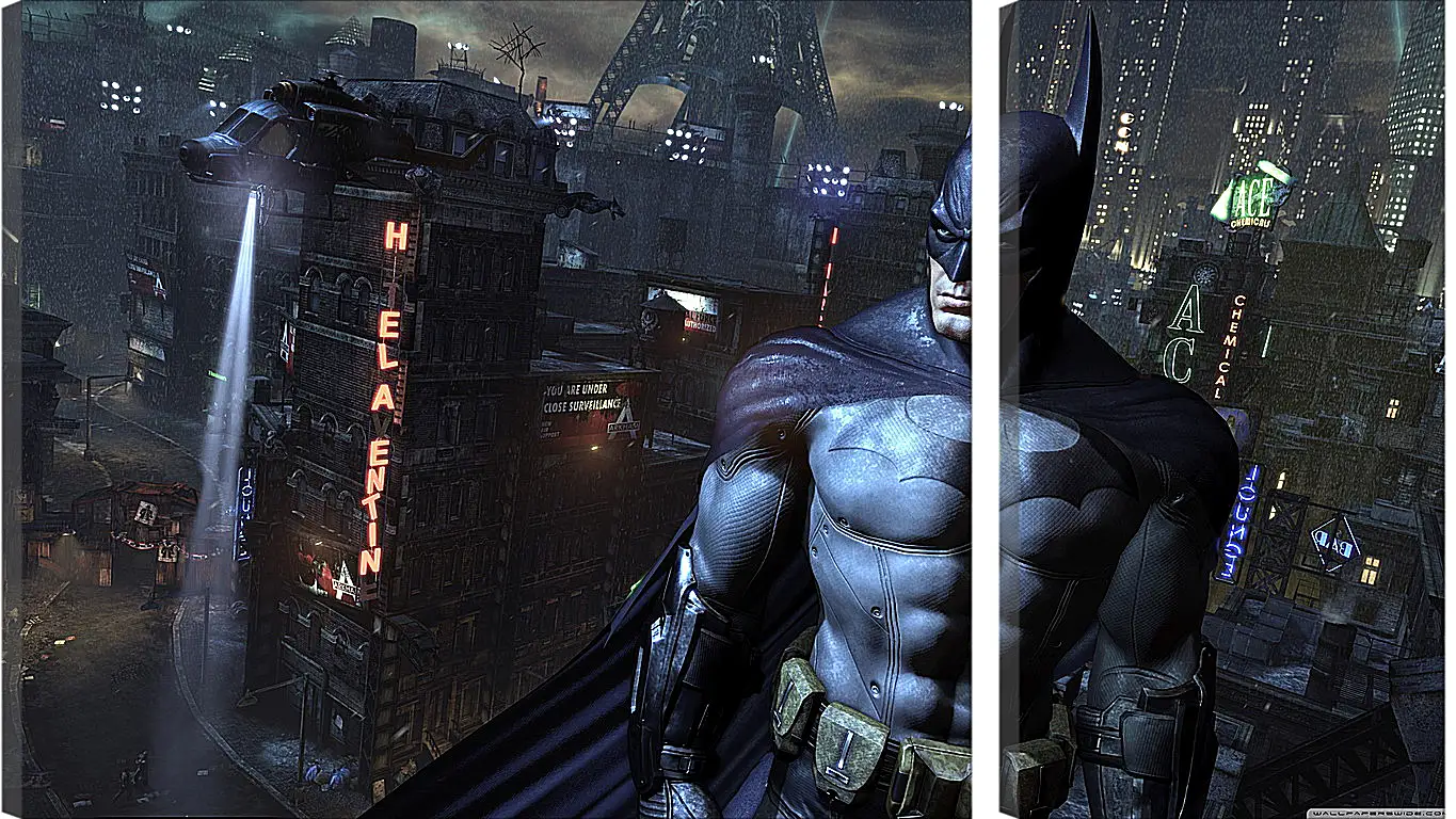 Модульная картина - Batman: Arkham City