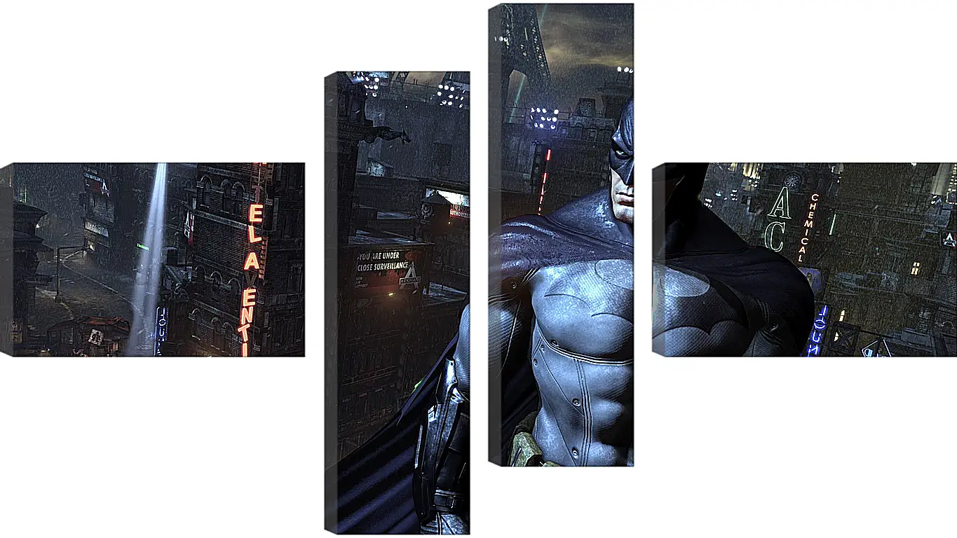 Модульная картина - Batman: Arkham City